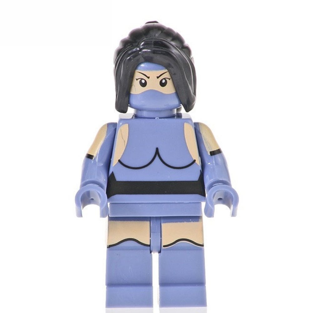 Custom Lego Mortal Kombat Kitana Minifigure
